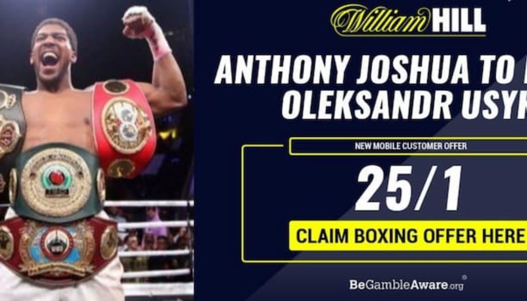 Joshua vs Usyk Betting Tips – Get Enhanced Odds of 25/1 on a Joshua win