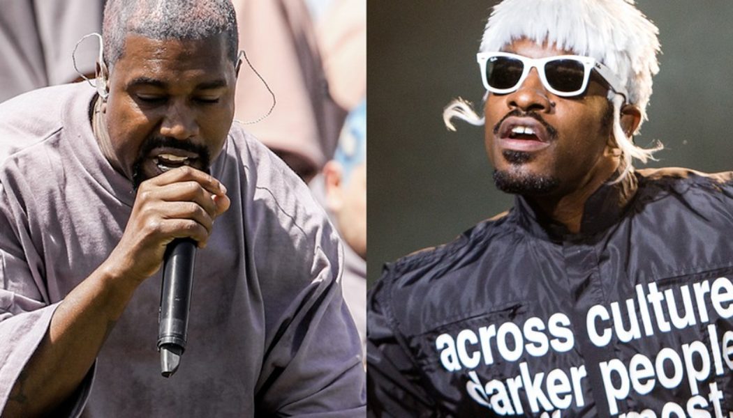 Kanye Previews Song With André 3000 in New Interview