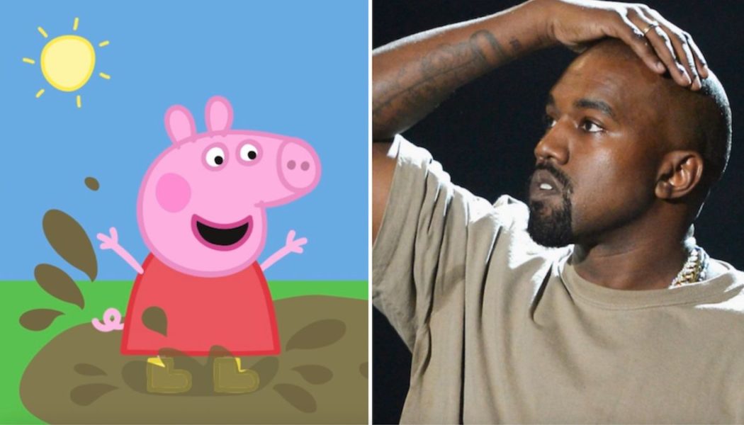 Kanye West Gets Absolutely Roasted by… Peppa Pig?