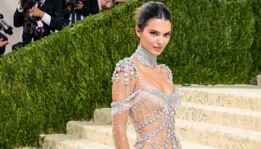 Kendall Jenner Just Wore a Naked G-String Dress to the Met Gala