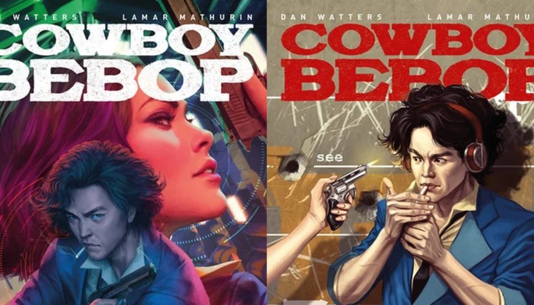 Live-Action ‘Cowboy Bebop’ Comic Adaptation Unveils First Issue Covers