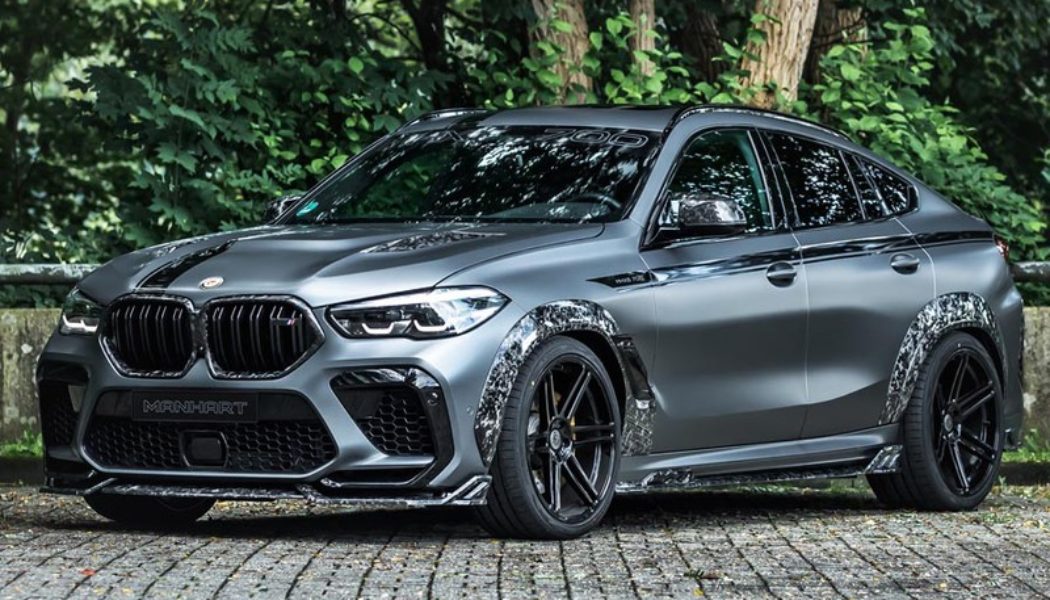 MANHART’s BMW X6 M Competition Is Carbon Fiber Crazy