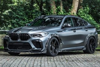 MANHART’s BMW X6 M Competition Is Carbon Fiber Crazy