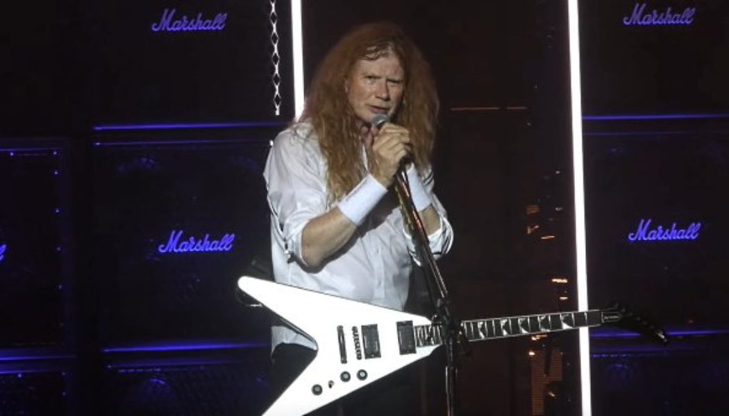 MEGADETH’s DAVE MUSTAINE Speaks Out Against ‘Tyranny In The Schools’ And ‘In The Medical Business’ (Video)