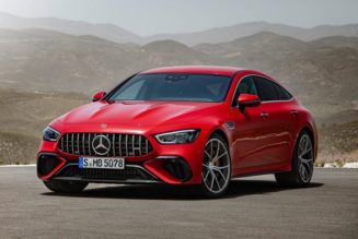 Mercedes-AMG Gives GT 4-Door Coupe a 831 Horsepower Plug-In Hybrid Powertrain