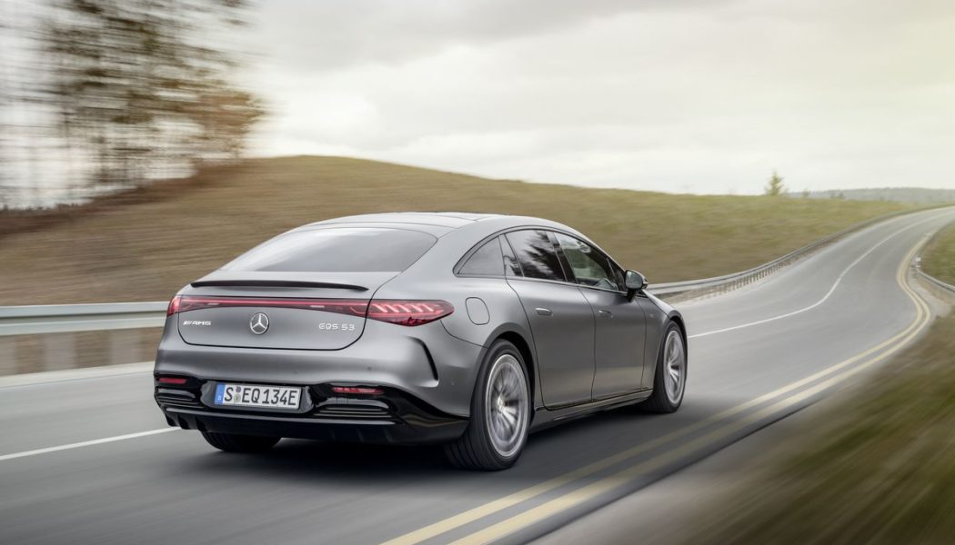 Mercedes-Benz AMG EQS is a dual-motor electric sedan with over 750 horsepower