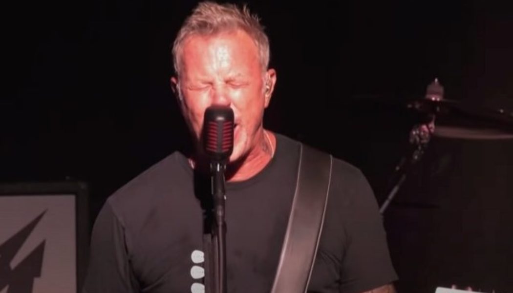 METALLICA Shares Pro-Shot Video Of ‘Harvester Of Sorrow’ Performance From Surprise Chicago Concert