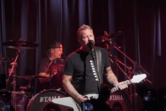 METALLICA Shares Pro-Shot Video Of ‘Whiplash’ Performance From San Francisco Club Concert