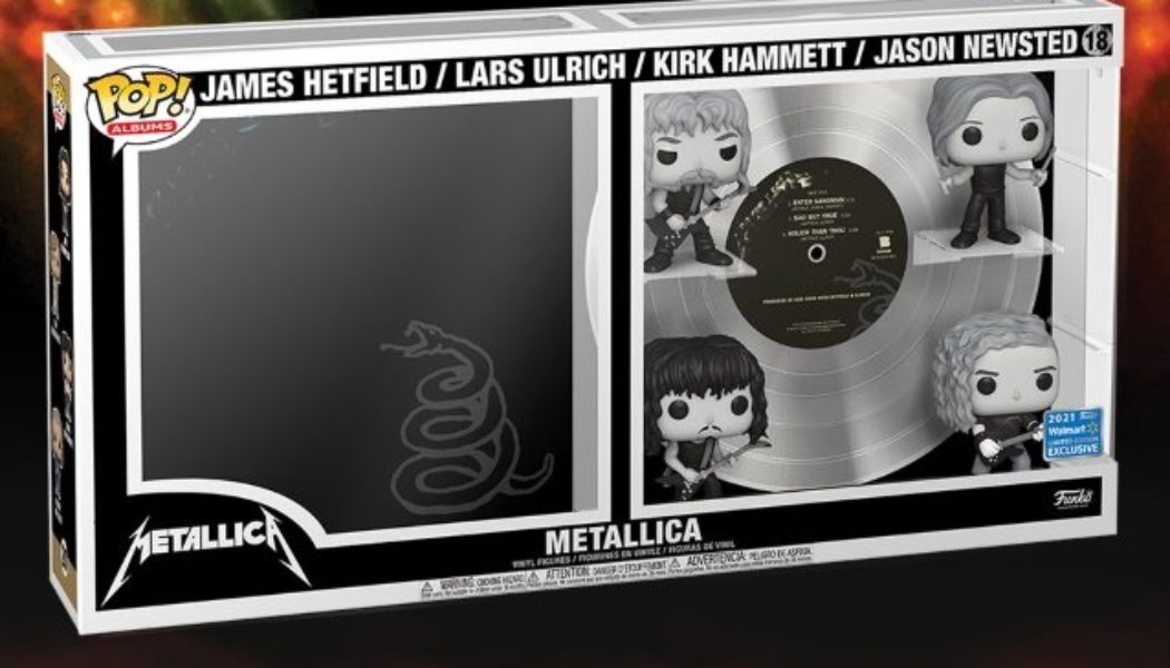 METALLICA’s ‘Black Album’ To Get ‘Pop! Albums’ Figure From FUNKO