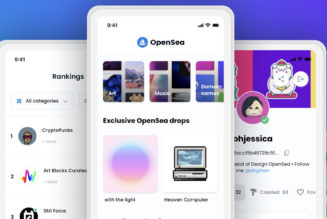 OpenSea has an app, but you can’t buy NFTs on it