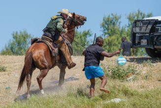 Photos of Border Patrol Agent Using Whips On Haitian Migrant Stokes Outrage