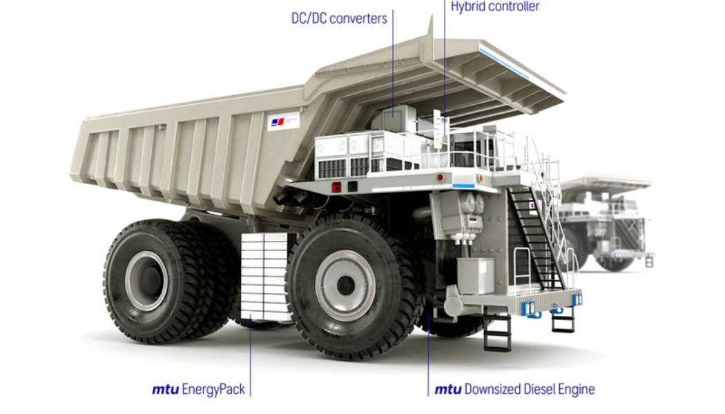 Rolls-Royce Newest Vehicle Is Actually a Massive Hybrid MTU Mining Haul Truck