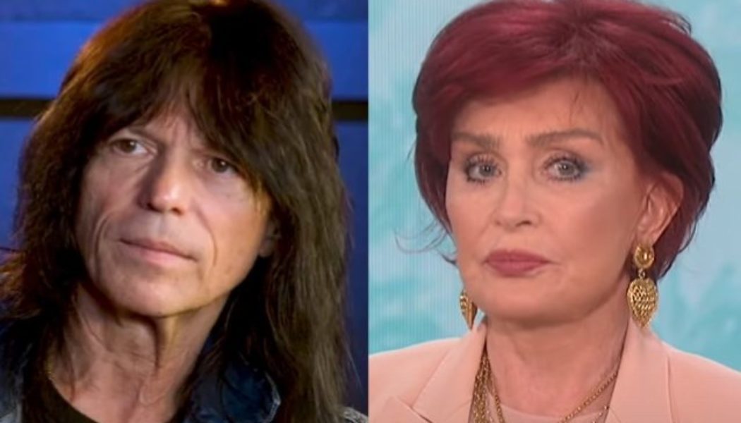 RUDY SARZO Defends SHARON OSBOURNE Against Accusations Of Racism