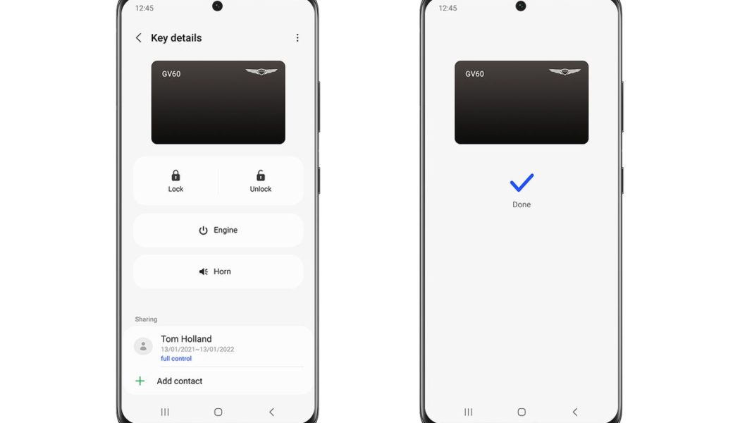 Samsung is bringing digital car keys to its phones, starting in South Korea