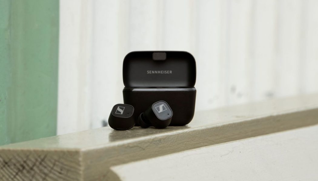 Sennheiser’s latest true wireless earbuds offer noise cancellation for less