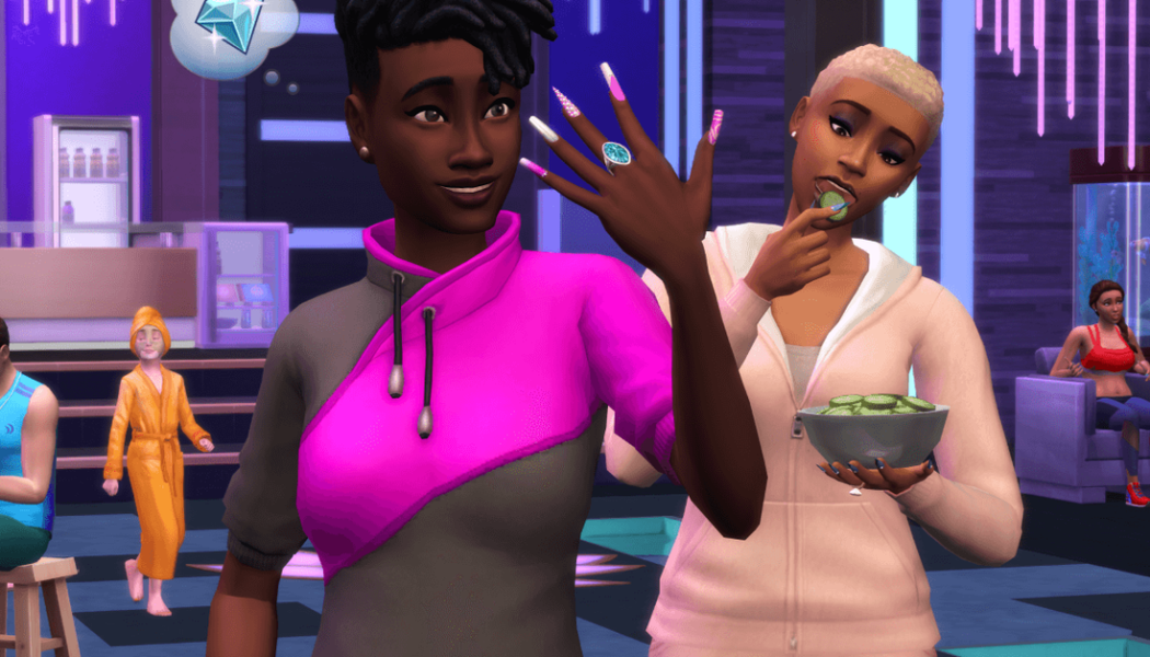 Sims 4 Spa Day update adds high maintenance Sims and ways to pamper them