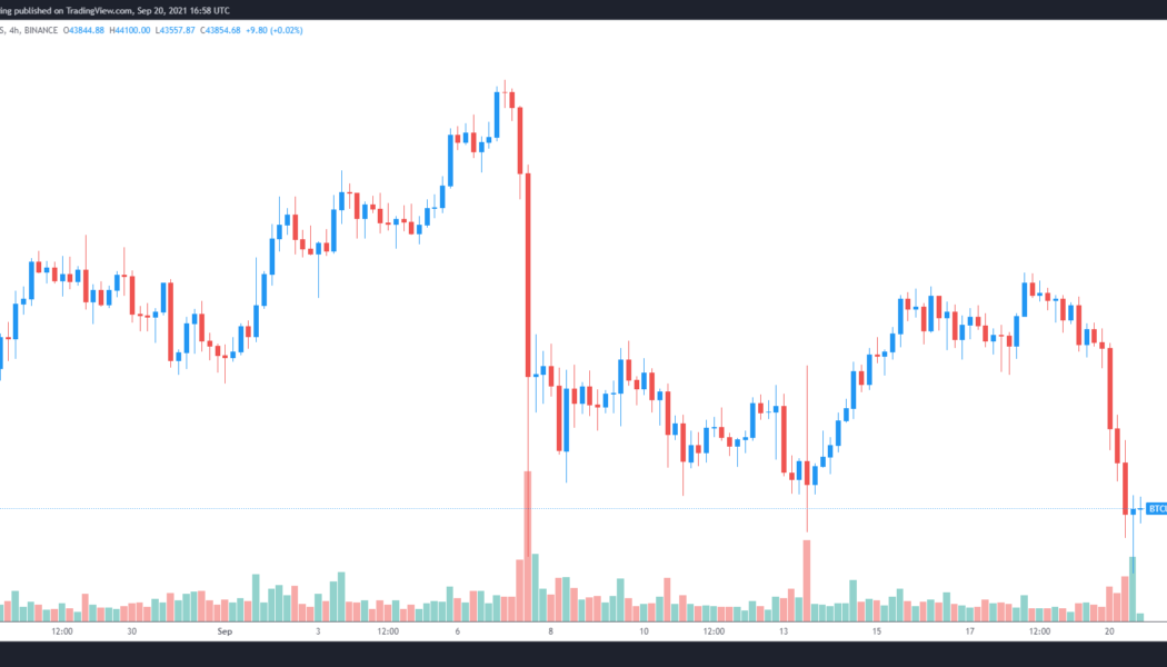 Stock sell-off tanks Bitcoin price, but traders expect a bounce near $42K