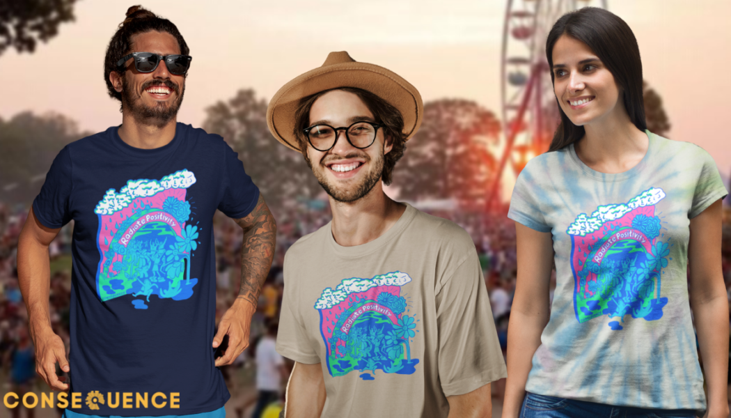 Support Hurricane Ida Relief Efforts with Our “Radiate Positivity” T-Shirt