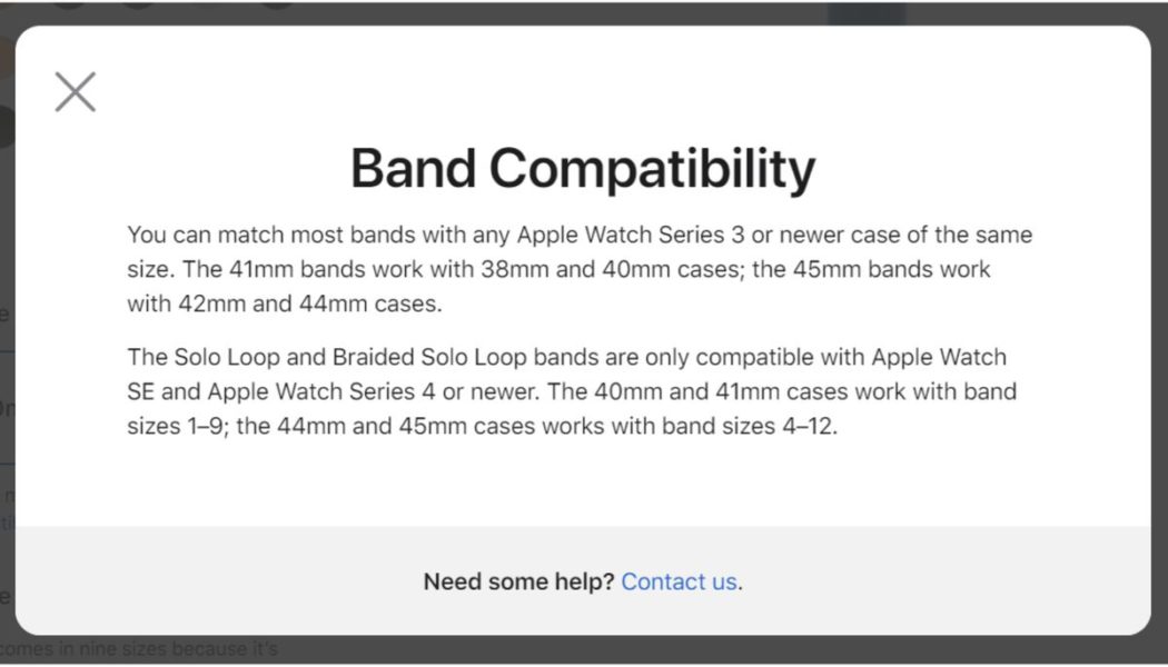 The Apple Watch’s new sizes make shopping for bands more confusing