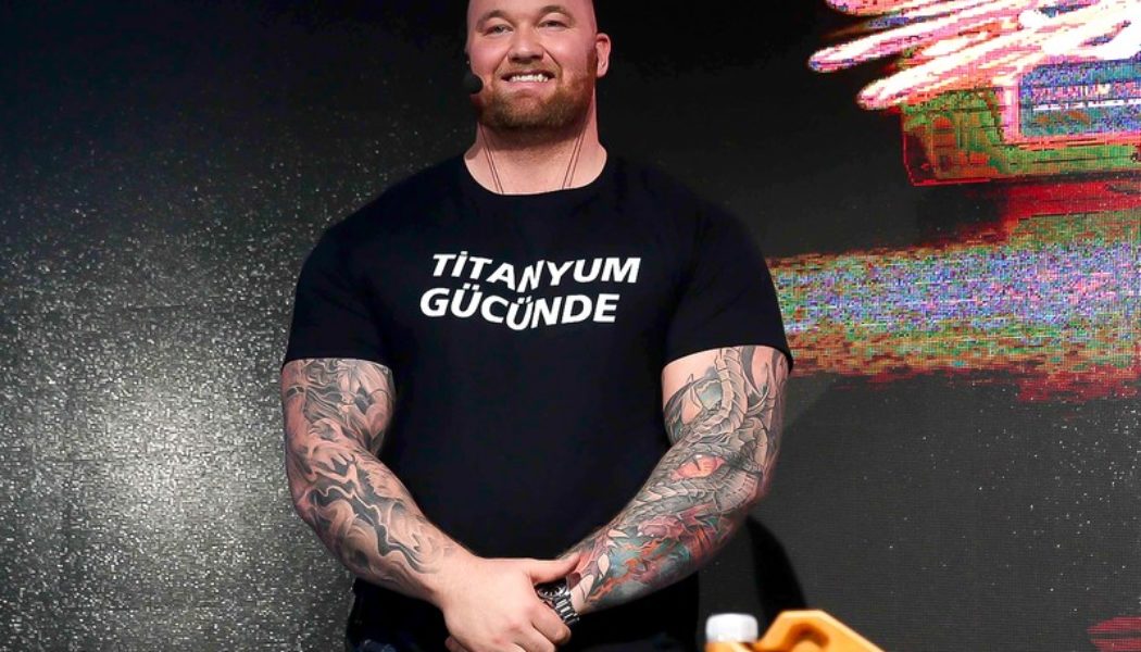 The Mountain Shows Off Shredded Body Transformation Ahead of Boxing Match