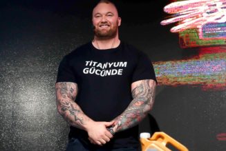 The Mountain Shows Off Shredded Body Transformation Ahead of Boxing Match