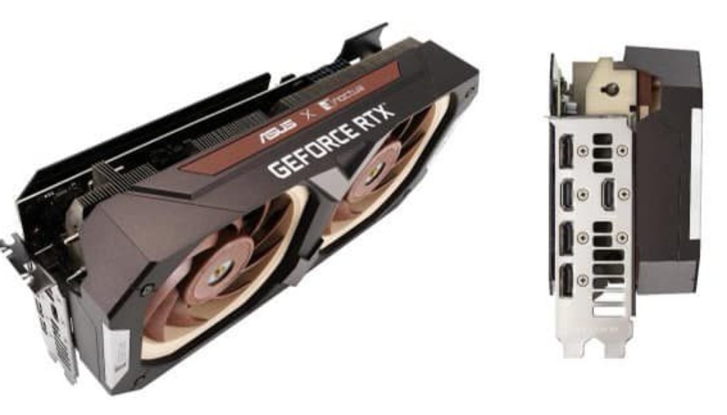 The rumored Noctua-equipped RTX 3070 appeared on Asus’ Facebook page