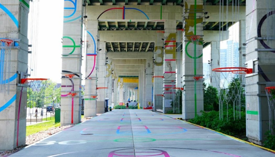 Toronto’s Gardiner Expressway Is Transformed Into a Public Art Project