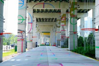 Toronto’s Gardiner Expressway Is Transformed Into a Public Art Project