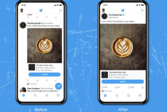 Twitter tests a new timeline with edge-to-edge picture and video