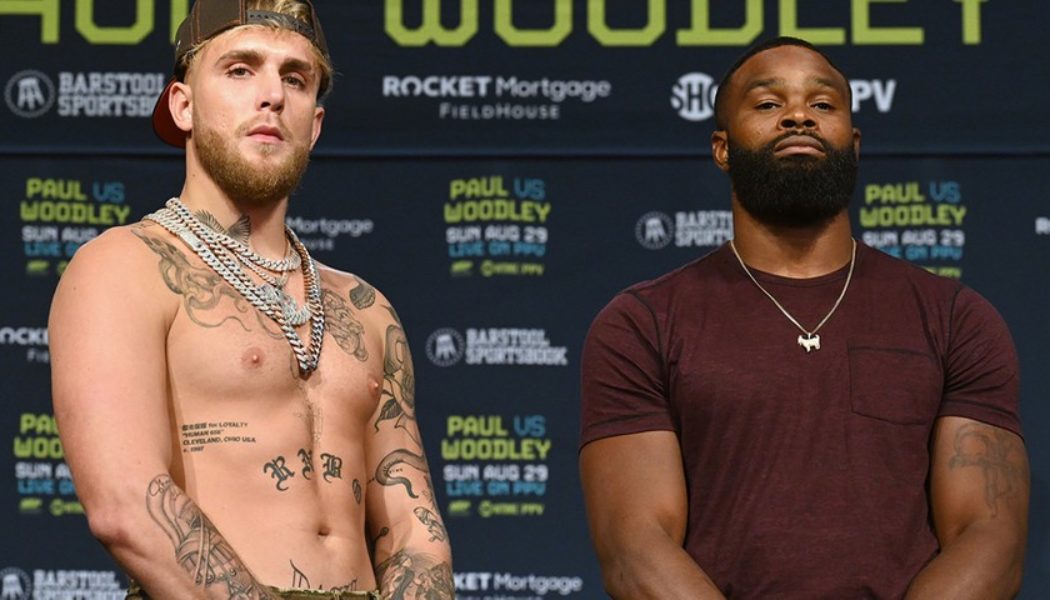 Tyron Woodley Gets “I Love Jake Paul” Tattoo Following Boxing Loss