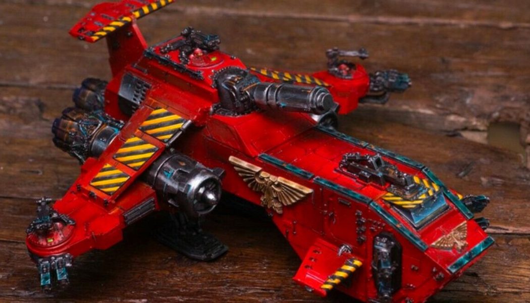 Ultra-Rare ‘Warhammer 40K’ Metal Thunderhawk Gunship Sold for Record-Breaking $35,000 USD