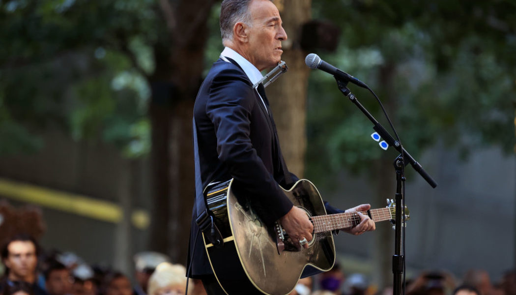 Watch Bruce Springsteen Perform at 9/11 Anniversary Memorial Ceremony