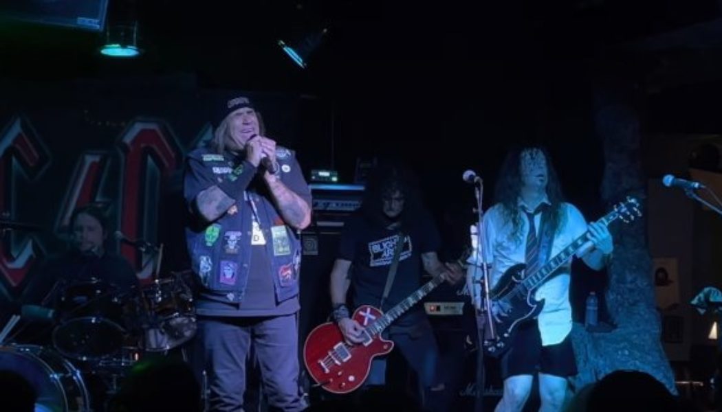 Watch EXODUS Singer And DEATH ANGEL Drummer Perform AC/DC Covers In San Francisco