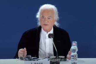 Watch JIMMY PAGE Discuss Official LED ZEPPELIN Documentary At VENICE INTERNATIONAL FILM FESTIVAL Press Conference