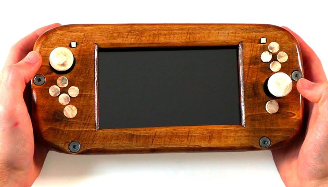 Watch Peter Knetter Craft a Wooden Nintendo Switch