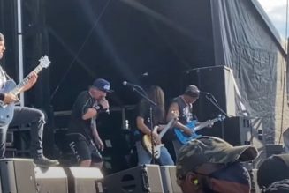 Watch ROBERT TRUJILLO’s 17-Year-Old Son Perform With SUICIDAL TENDENCIES At BLUE RIDGE ROCK FESTIVAL