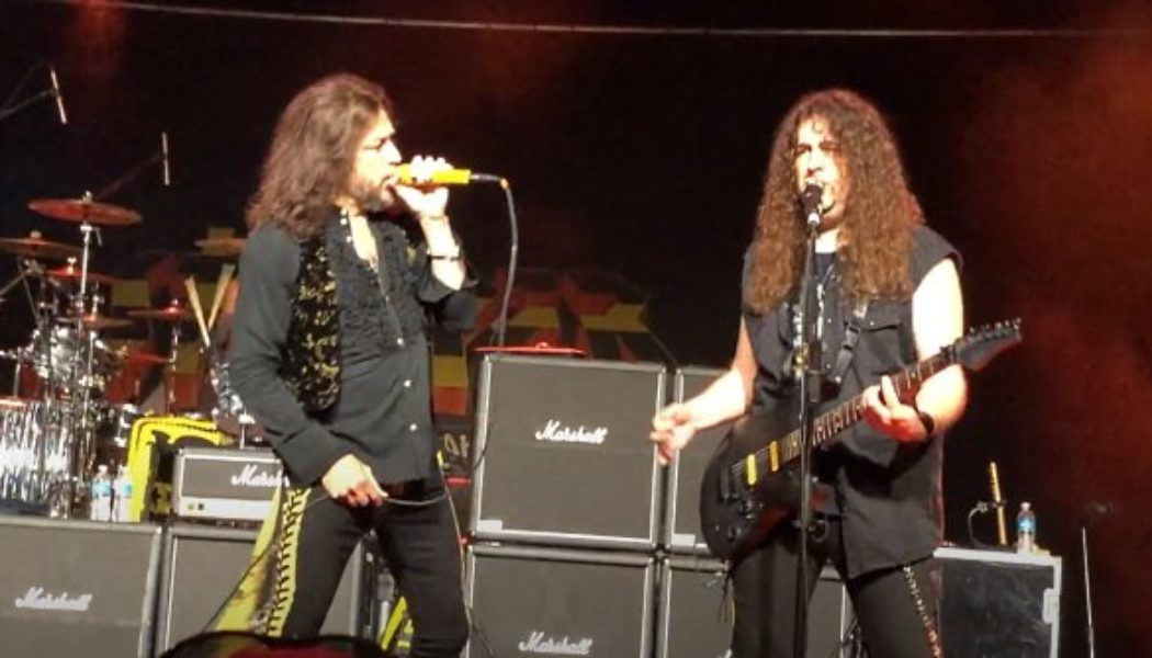 Watch STRYPER Perform Without Guitarist OZ FOX In Green Bay