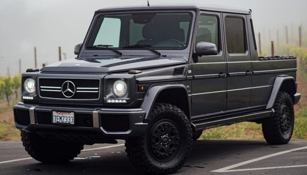 Would You Buy This Converted Mercedes-Benz G-Class G500 Pickup Truck?