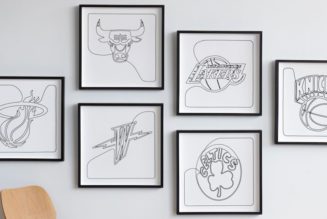 Andy Blank Unveils Limited-Edition NBA Logo Prints