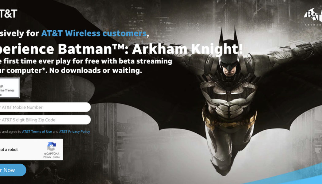 AT&T is white-labeling Google Stadia to give you free Batman game streaming