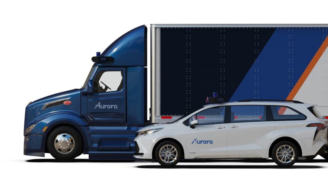 Aurora’s autonomous trucks and taxis will be available to customers via subscription