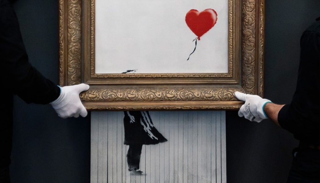 Banksy’s Shredded Artwork Just Resold at Sotheby’s for $25.4M USD