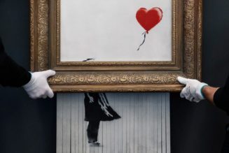 Banksy’s Shredded Artwork Just Resold at Sotheby’s for $25.4M USD