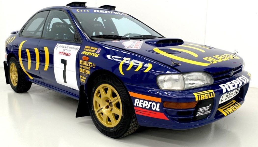 Barn-Found Subaru Impreza Turns Out to Be WRC Championship Car Driven by Colin McRae