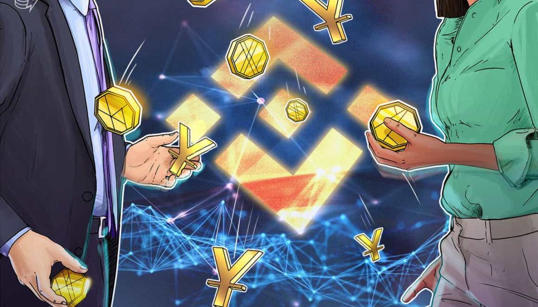 Binance to suspend Chinese yuan from P2P platform in December