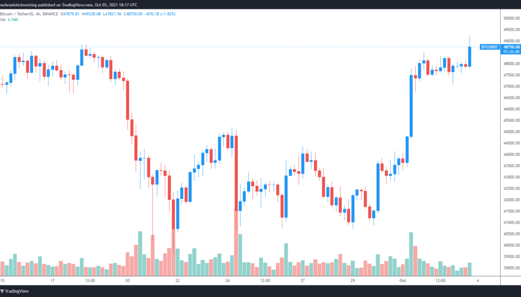 Bitcoin price surge to $49K prompts several altcoins to hit new all-time highs