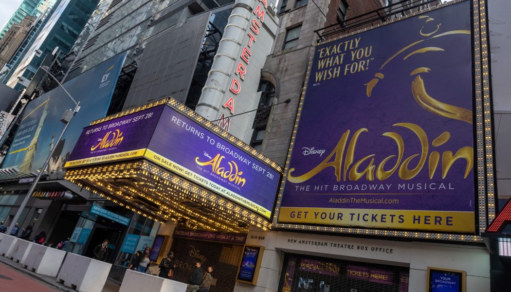 Broadway’s ‘Aladdin’ Canceled for 2 Weeks After More COVID-19 Cases