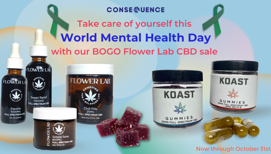 Celebrate World Mental Health Day with Our BOGO Flower Lab CBD Sale