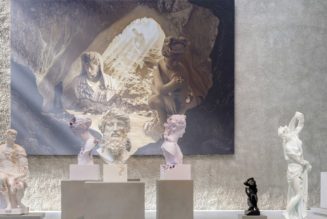 Daniel Arsham Transforms KÖNIG GALERIE Into a Hall of Antiquities