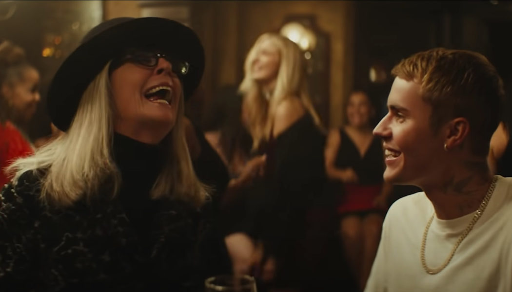 Diane Keaton Stars in Justin Bieber’s “Ghost” Music Video: Watch